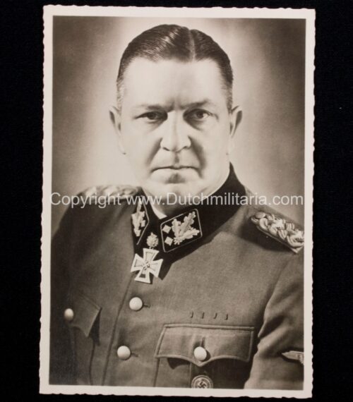 (Postcard) SS-Obergruppenführer Eicke (Foto Hoffmann)