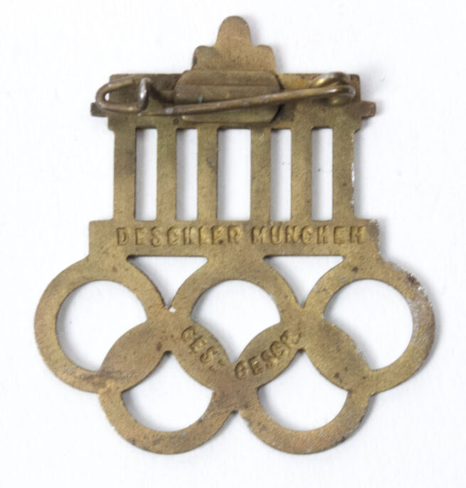 Olympic Games 1936 Berlin commemorative badge