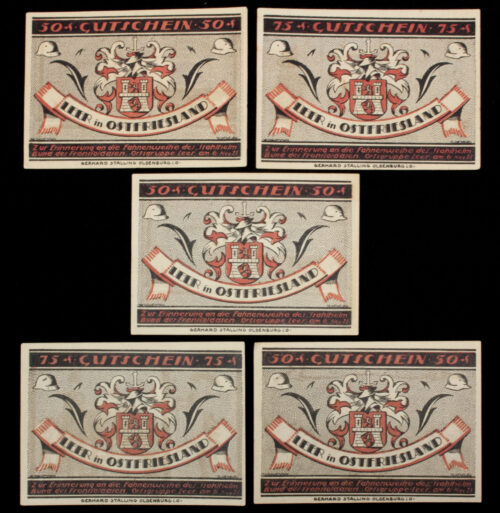 Stahlhelmbund commemorative Gutschein - complete series