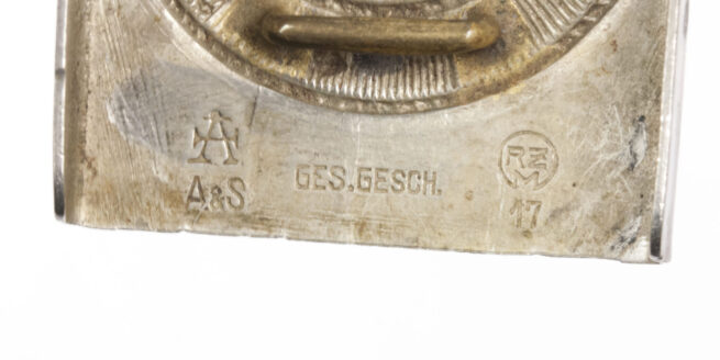 Hitlerjugend (HJ) buckle (RZM A&S Assmann Ges. Gesch. RZM 17)