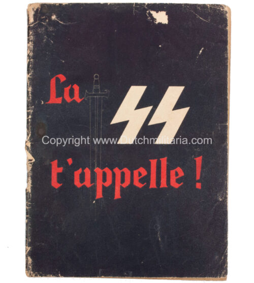 (Brochure) Waffen-SS - La SS t'appel! - Very rare French edition