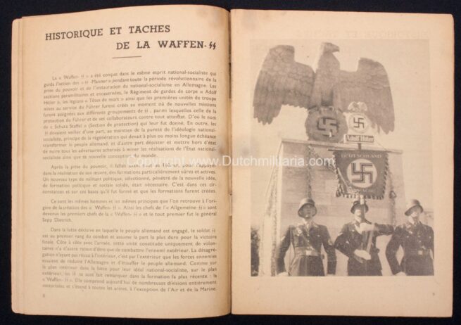 Brochure-Waffen-SS-La-SS-tappel-Very-rare-French-edition