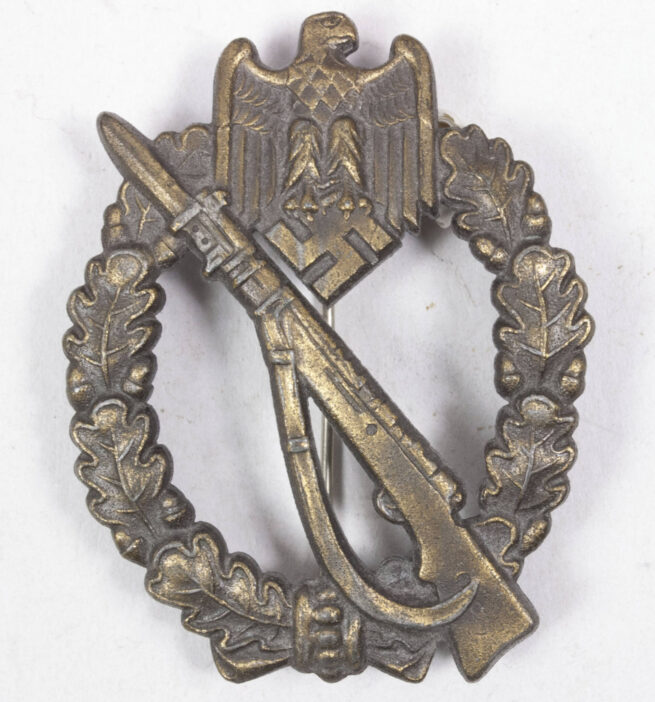 Infanterie Sturmabzeichen (ISA) bronze Infantry Assault Badge (IAB) (Maker Josef Feix & Söhne, Gablonz)