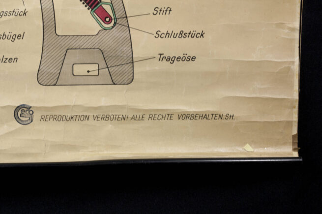 Leuchtpistole (Kal.4) Neuer Art instruction poster