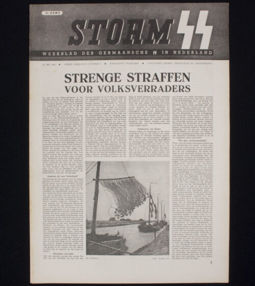 (Newspaper) Storm SS – Derde Jrg. Nr. 8 – 28 mei 1943