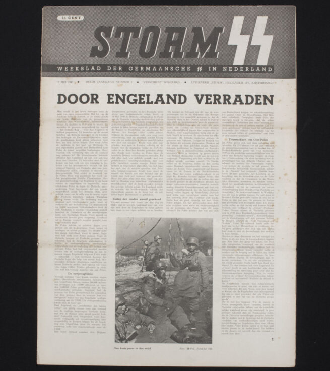 (Newspaper) Storm SS - Derde Jrg. Nr. 5 - 7 mei 1943
