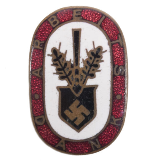 Reichsarbeitsdienst (RAD) Arbeitsdank abzeichen (Double Ges Gesch marked)