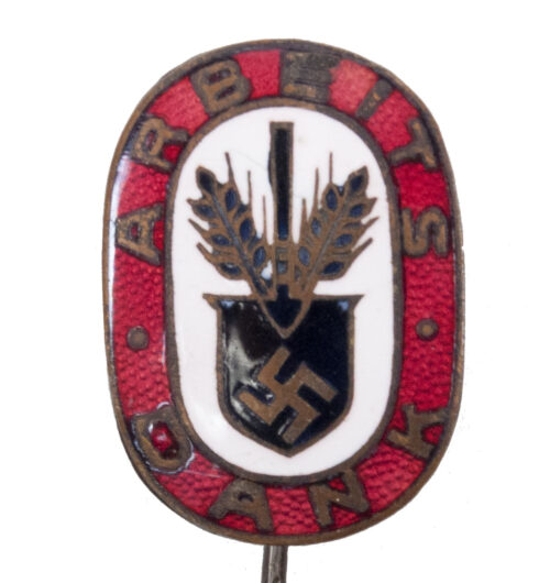 Reichsarbeitsdienst (RAD) Arbeitsdank stickpin abzeichen (Ges Gesch)