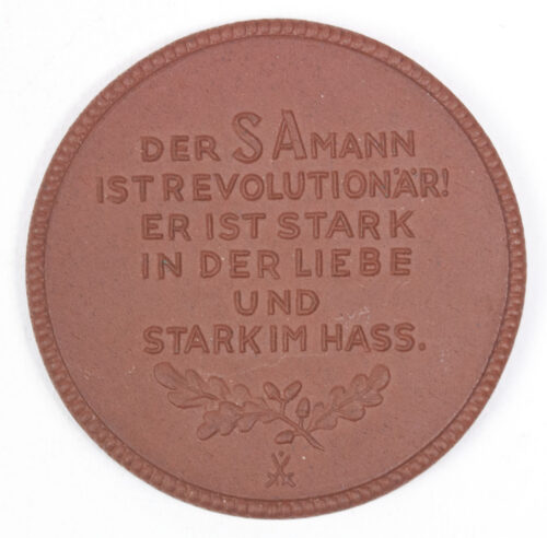 SA Gruppenaufmarsch Dresden 1934 tablemedal