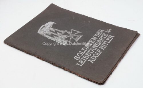 (SS picture portfolio) Soldaten der Leibstandarte SS Adolf Hitler - Rare