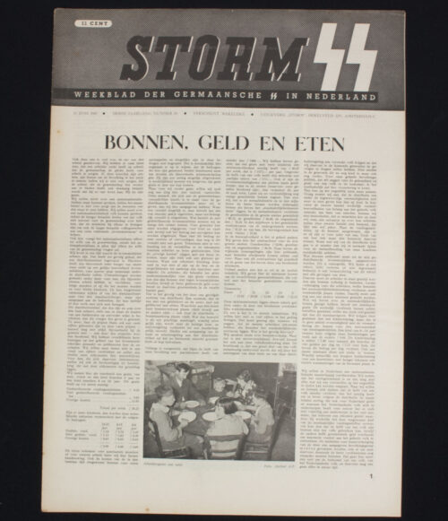 (Newspaper) Storm SS – Derde Jrg. Nr. 10 – 11 juni 1943