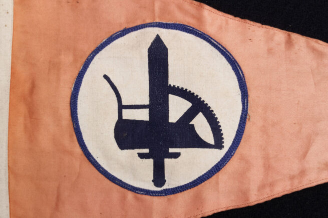 (Belgium) WW2 Flemish collaboration Verdinaso pennant