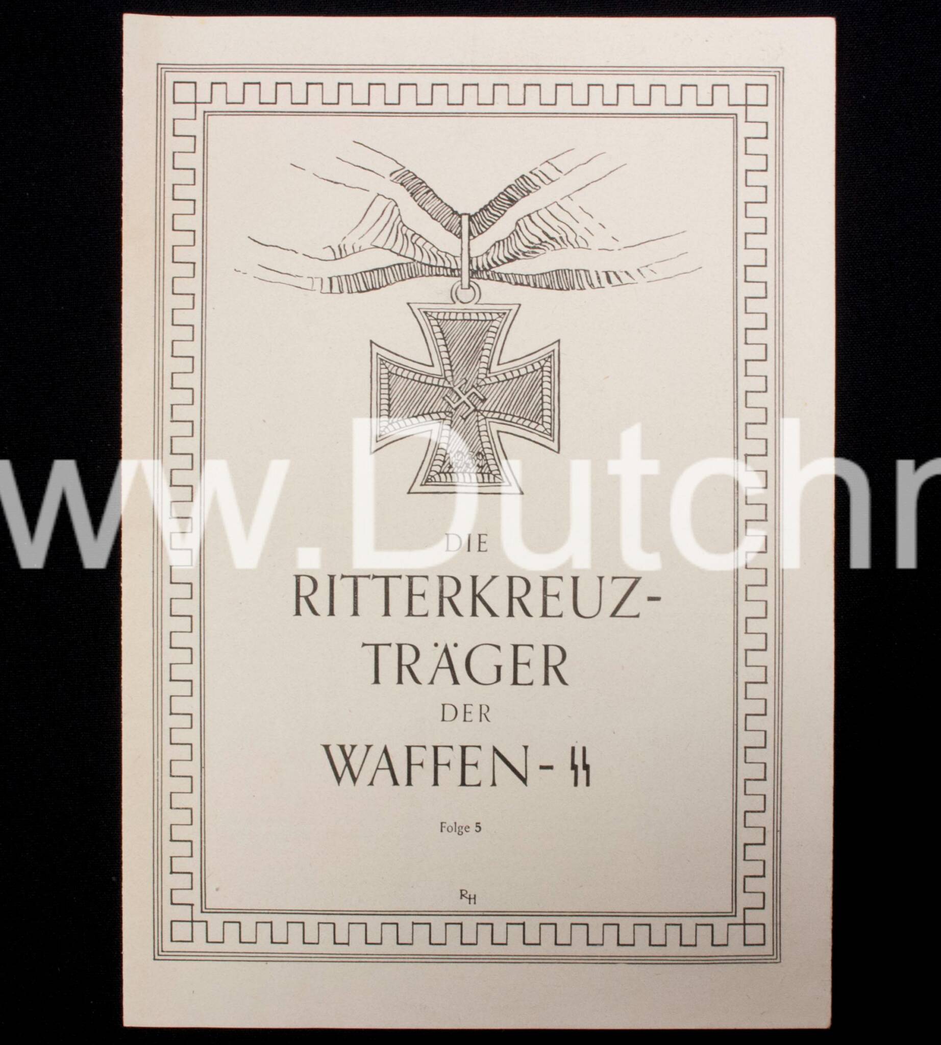 (Postcard) Das SChwarze Korps - Die Schutzstaffeln der NSDAP sammlen Baustein für die Errichting eines SS-Mütterheimes - VERY RARE