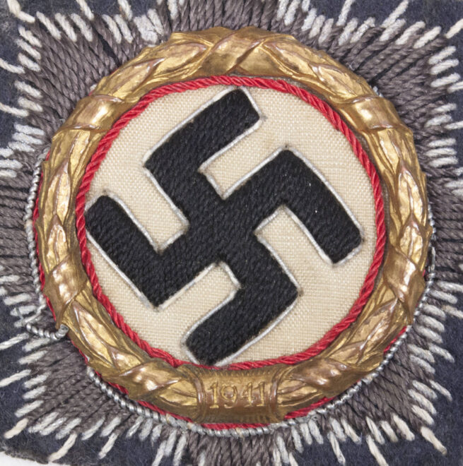 Deutsches Kreuz in Gold (DKIG) Luftwaffe cloth version