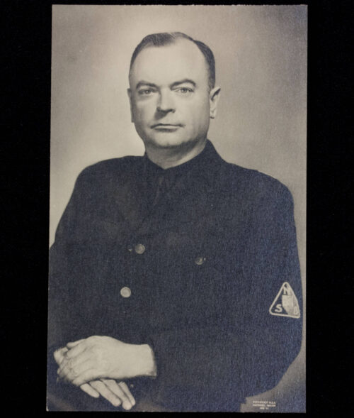(Postcard) Anton Mussert (NSB) - Foto Hasewinkel augustus 1942 - rare
