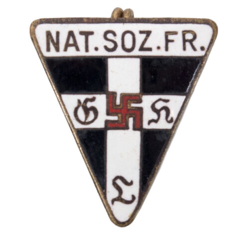 Frauenschaft - NAT. SOZ. FR. smallest miniature memberbadge