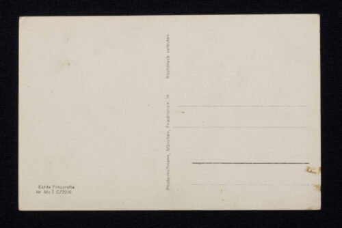 (Postcard) Anton Mussert visiting Adolf Hitler - (Photo-Hoffmann München)