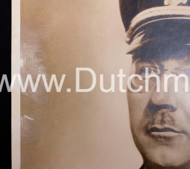 (Photo) Reichsführer SS Himmler (very large portrait 30x24 cm) Photo Verlag Röhr, Magdeburg - Rare