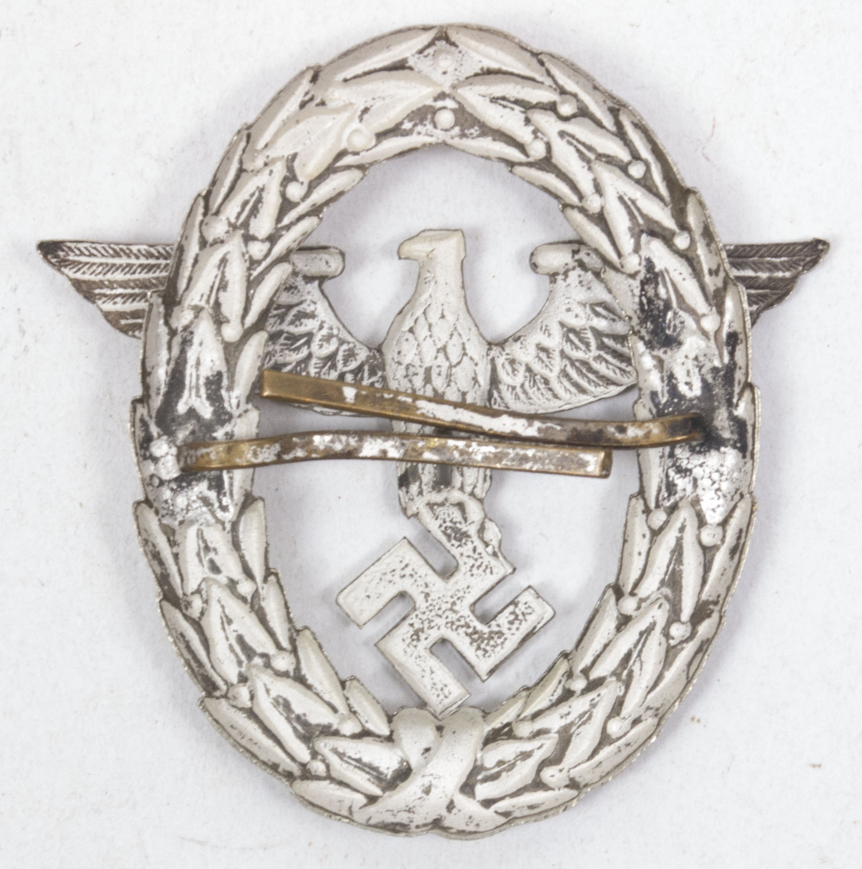 WWII German Polizei Visor Cap Eagle