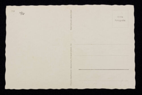 (Postcard) Reichsaussenminister v. Ribbentrop in SS Brigadefuhrer uniform (Photo-Hoffmann München)