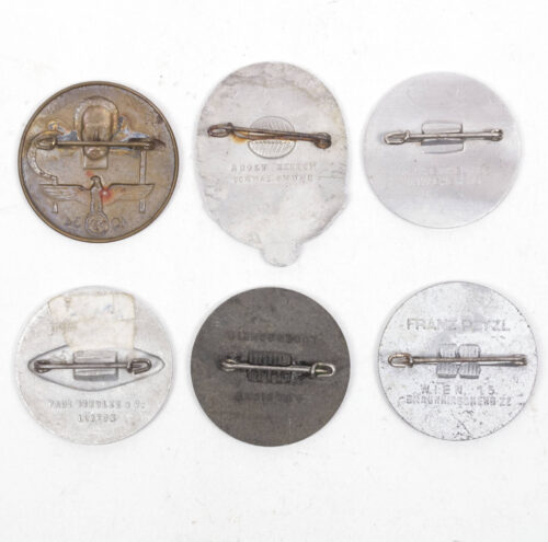 Tag der Arbeit abzeichen - complete serie 1934-1939