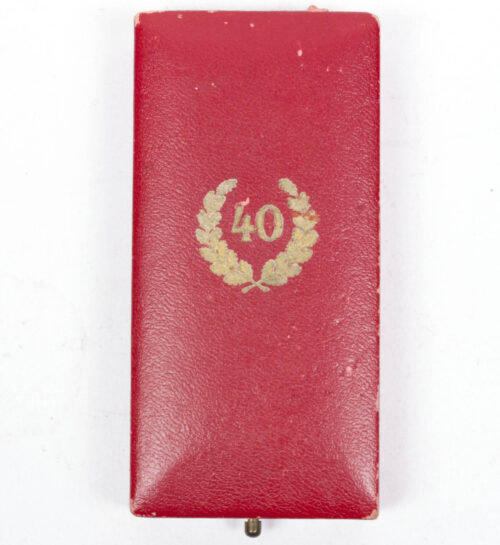 Treue Dienst 40 Jahre + etui