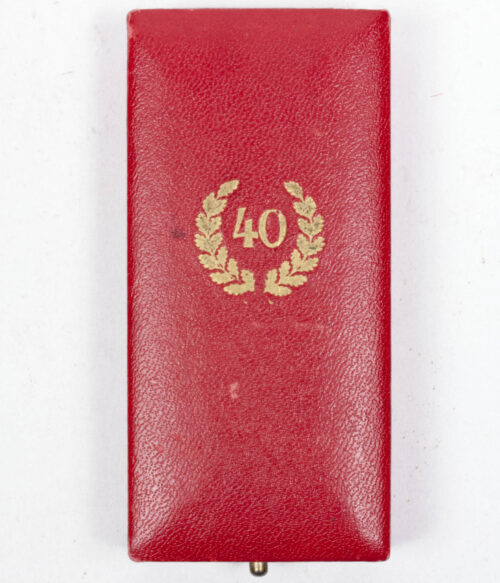 Treue Dienst 40 Jahre + etui