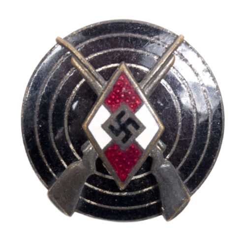 Hitler-Jugend Shooting Badge (RZM M177 - Förster & Barth' from Pforzheim)