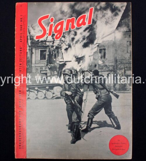 (Magazine) Signal Nr. 1 (1940) - Very rare !!!