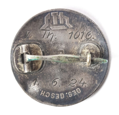 Stahlhelmbund Diensteintrittabzeichen Memberbadge 1924