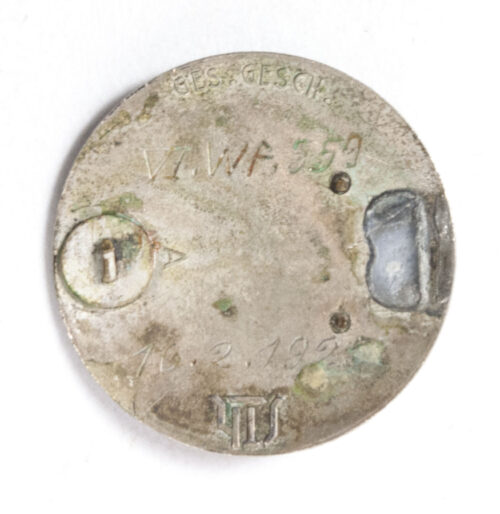 Stahlhelmbund Diensteintrittabzeichen Memberbadge 1925