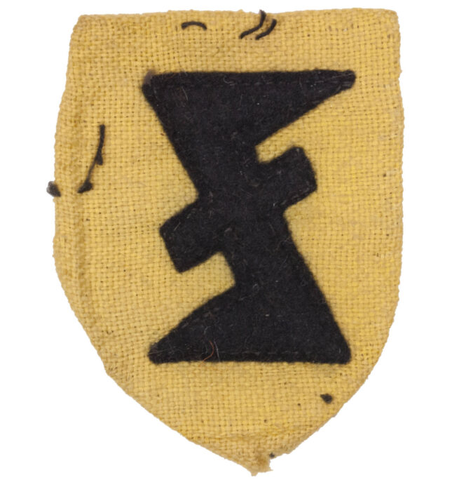 WWII Flemish NSKK Vlaamsche Fabriekswacht Dietsche Militie shield