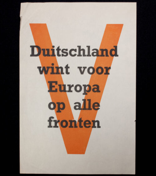 (NSB) Pamphlet Duitschland wint voor Europa op alle fronten