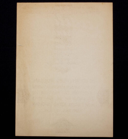 (NSB) Nederlandsche Oost Compagnie Nederlandsche Landstand flyer (1943)