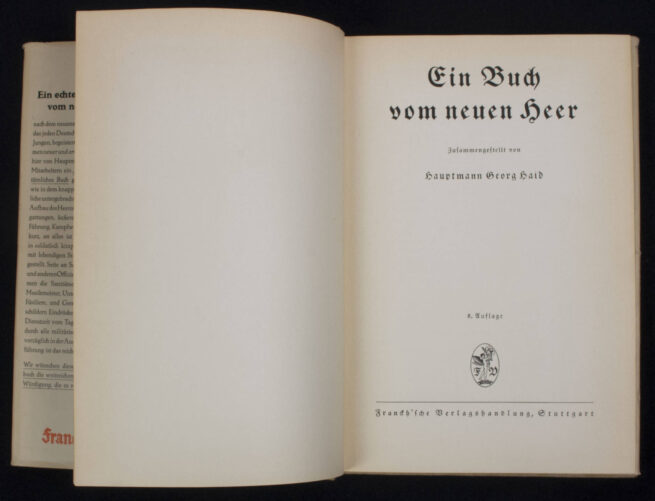 (Book) Ein Buch vom neuen Heer (1935) + Pressphoto