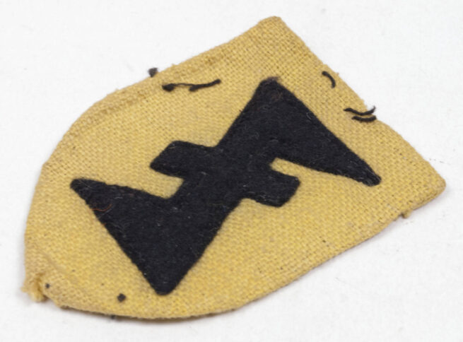 WWII Flemish NSKK Vlaamsche Fabriekswacht Dietsche Militie shield