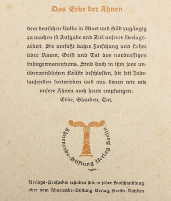 (Brochure) Germanien - Monatshefte für Germanenkunde - Heft 2 - Februar 1942