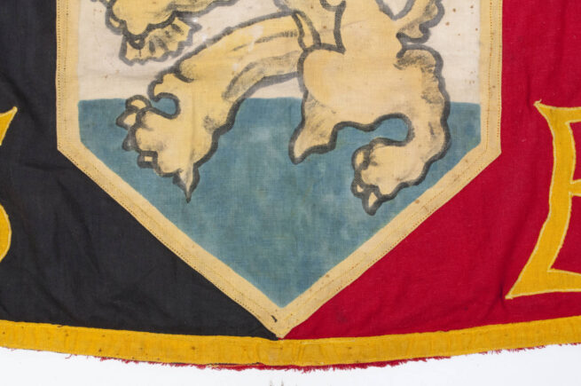 Centrepiece of a large size NSB flag - VERY RARE VARIATION