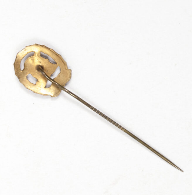 Deutsches Reichssportabzeichen (DRL) bronze miniature stickpin