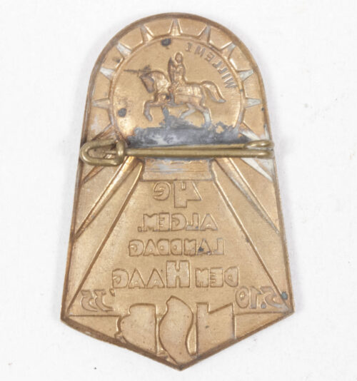 (NSB) 4e Algemene Landdag Den Haag 5.10.35 badge