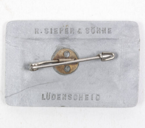 Nordsee SA Sportwettkämpfe 1938 abzeichen (mm R. Sieper Lüdenscheid)