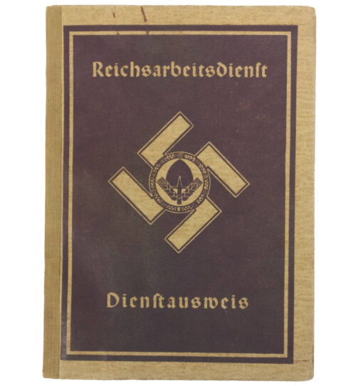 Reichsarbeitsdienst Dienstausweis RAD Obertruppführer