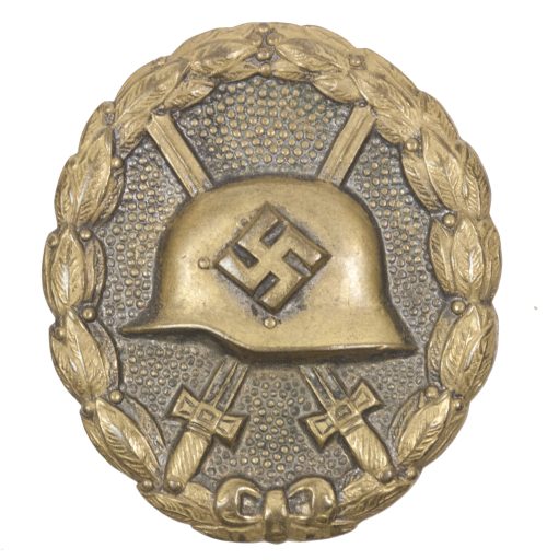1st Pattern Wound Badge in Black Verwundetenabzeichen Schwarz (VWA)
