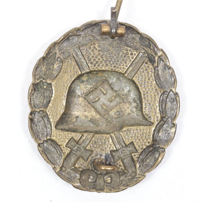 1st Pattern Wound Badge in Black Verwundetenabzeichen Schwarz (VWA)