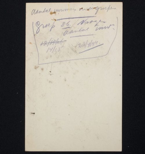 (NSB) Voorloopig bewijs van inschrijving als Sympathiseerende (Sympathisers membercard) (1942) - very rare