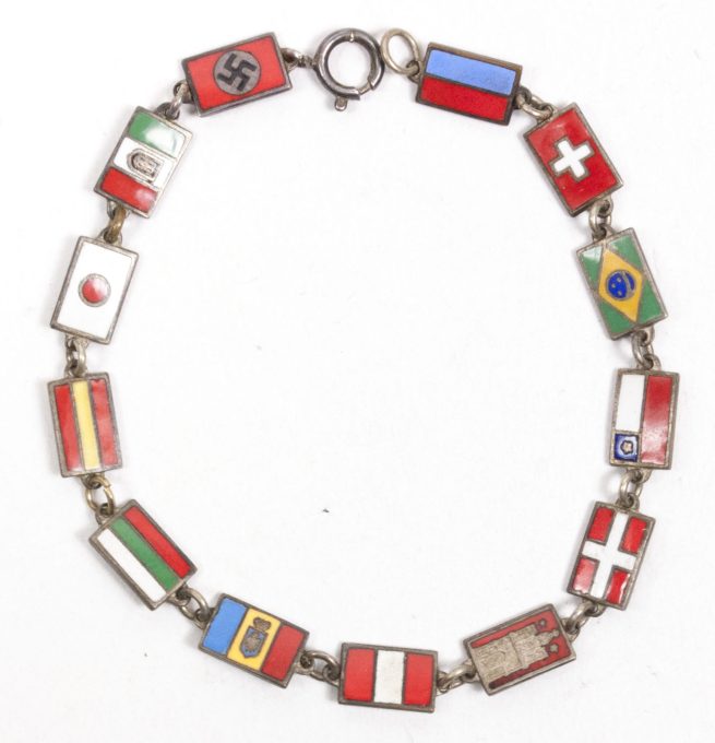Olympia 1936 K.D.F. Armband with country weapons