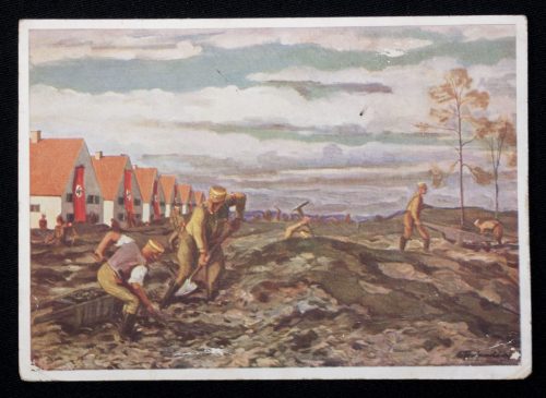 (Postcard) Deutscher Erwirb das SA-Sportabzeichen! Meldungen bei den örtlichen SA-Dienststellen