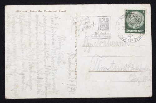 (Postcard) Mücnhen. Haus der Deutschen Kunst