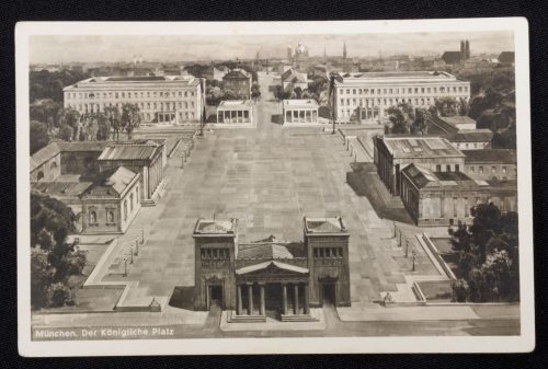 (Postcard) München, Ehrentempel - Der Königliche Platz