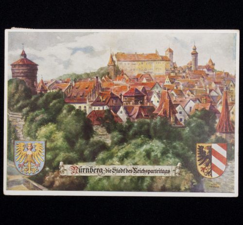 (Postcard) Nürnberg die Stadt des Reichsparteitages